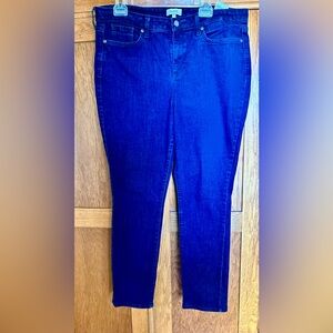 NYJD. Size 16 reg dark wash, great condition straight leg, denim with stretch